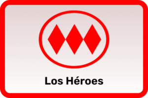 Metro Los Héroes Mapa