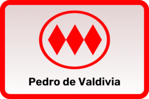 Metro Pedro de Valdivia Mapa